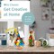 Otis Classic Small Glass Jars with Lids - Set of 12 Jars w/ 20 Labels and 15ft of Twine for Christmas New Year Decor, Wedding and Party Favors, Apothecary, DIY Crafts, Food and Potions - Christmas Decorations for Home